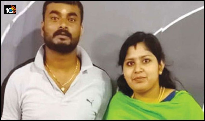 భార్య ఎక్కువ సేపు సెల్ ఫోన్ లో ఎవరితోనో మాట్లాడుతోందని.... భార్య ఎక్కువ సేపు సెల్ ఫోన్ లో ఎవరితోనో మాట్లాడుతోందని....| young wife killed by husband