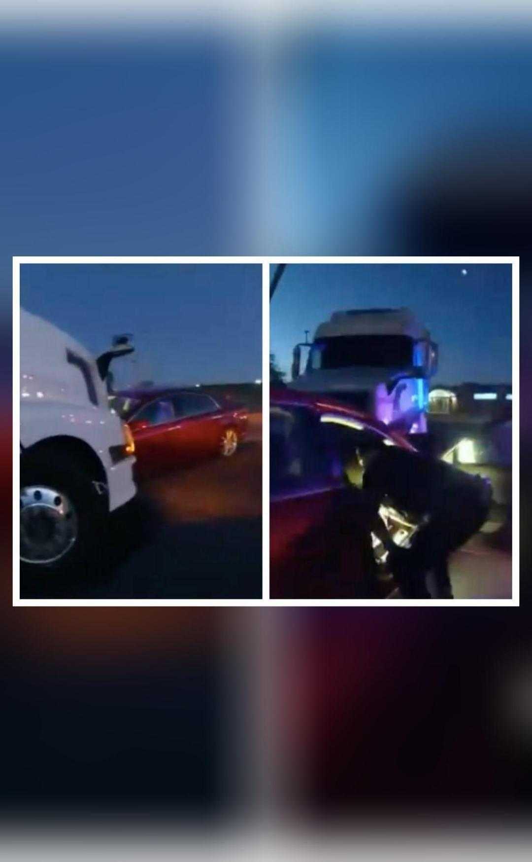 9-yr-old US girl drives car with sister in passenger seat, video after crash surfaces