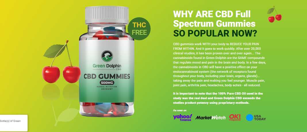 Green Dolphin CBD Gummies (Scam OR Legit) Reviews : Trusted Or Fake? ndash;  LexCliq