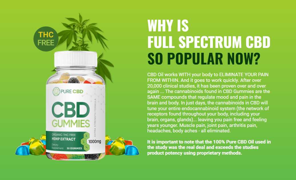 Pure CBD Gummies 1000mg - Reviews Is It Scam Or Real 2022 Offers ?