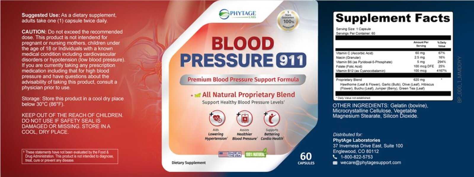 Blood Pressure 911 - Blood Pressure Results, Price, Uses And Side Effects