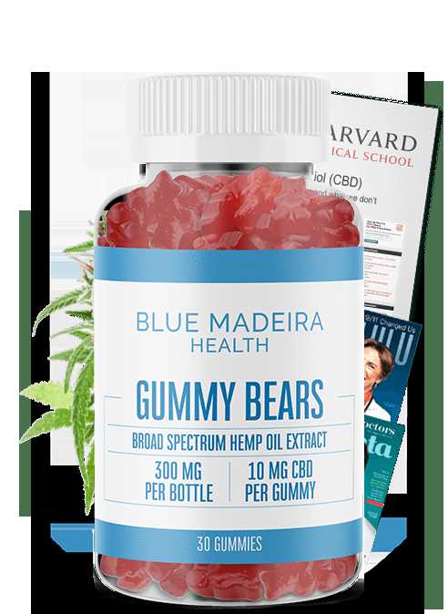 Blue Madeira Health Gummy Bears Reviews:  Real CBD Benefits or Side Effects?