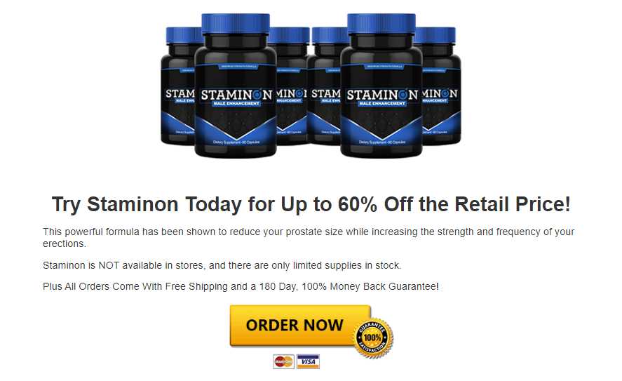 Staminon Male Enhancement - Reviews – Effective Pills That Work or Cheap Scam? [United States]