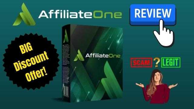 AffiliateOne Review ⚠️ Legit Or Scam? ⚠️ Know Before Buying