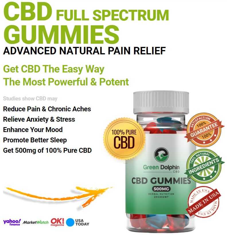 Green Dolphin CBD Gummies Reviews Best Sale 2022 - Is Really Worth Your Money?