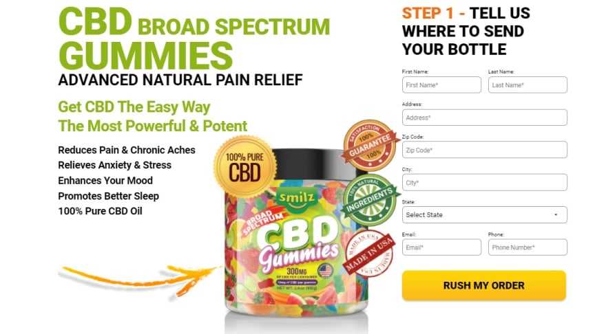 Smilz CBD Gummies Reviews– DOES IT REALLY WORK And IS IT SAFE?