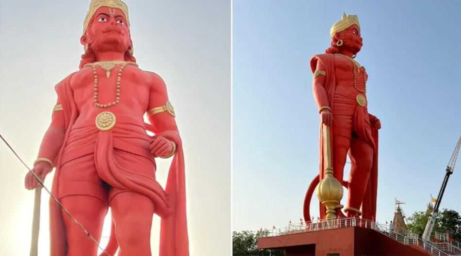 PM Narendra Modi unveils 108-feet statue of Hanuman in Gujarat's Morbi
