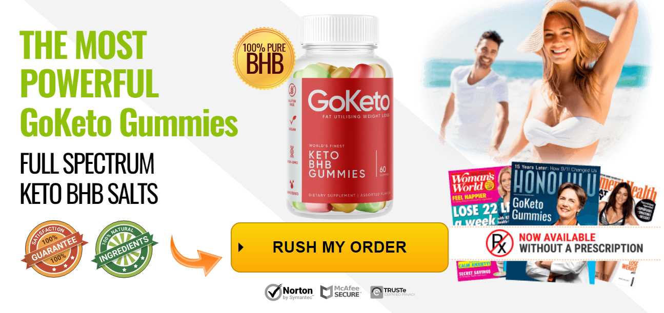 GoKeto Gummies (BHB) Weight Loss Supplement For Better Healthy Life!