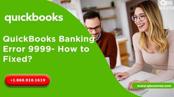 Troubleshoot Quickbooks error 9999