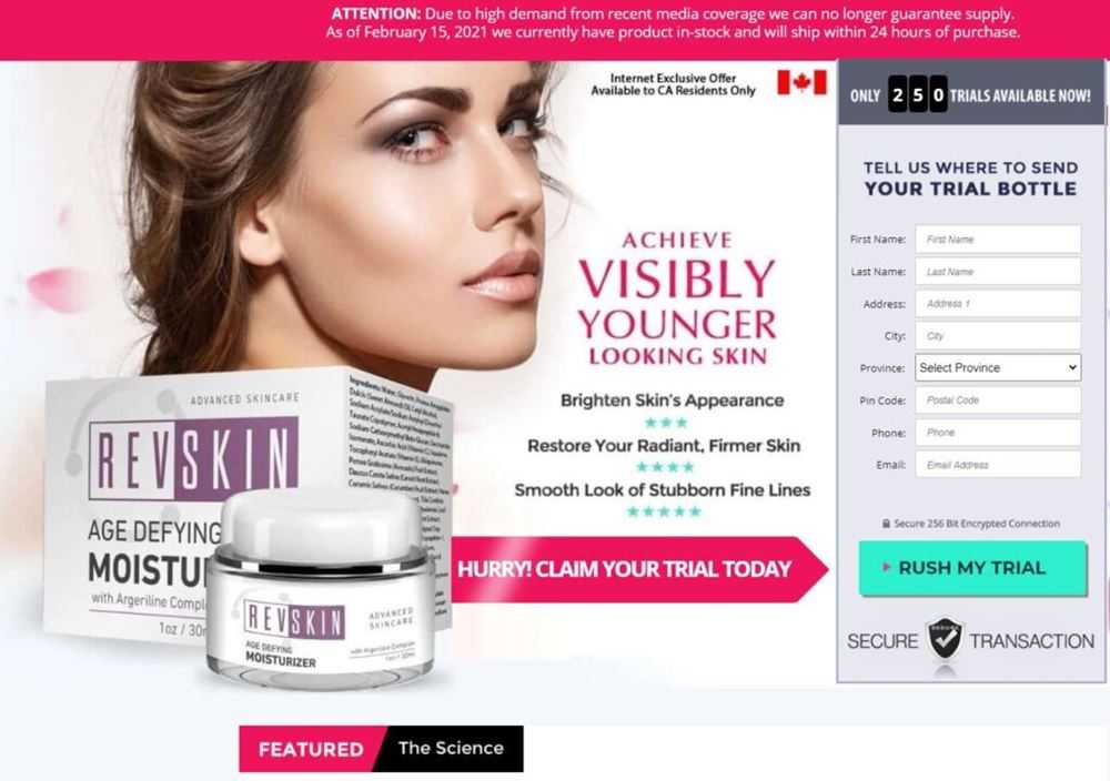 RevSkin Cream Reviews: Get Smooth and Beautiful Skin || Spacial Offer!