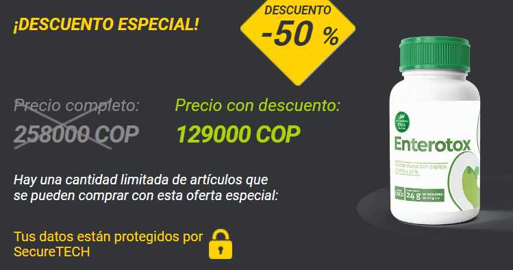 Enterotox: Pastillas, Precio, reseñas, cápsula, Ingredientes, Beneficios, tabletas!
