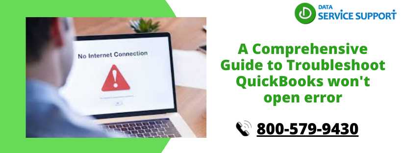 A Comprehensive Guide to Troubleshoot QuickBooks won't open error
