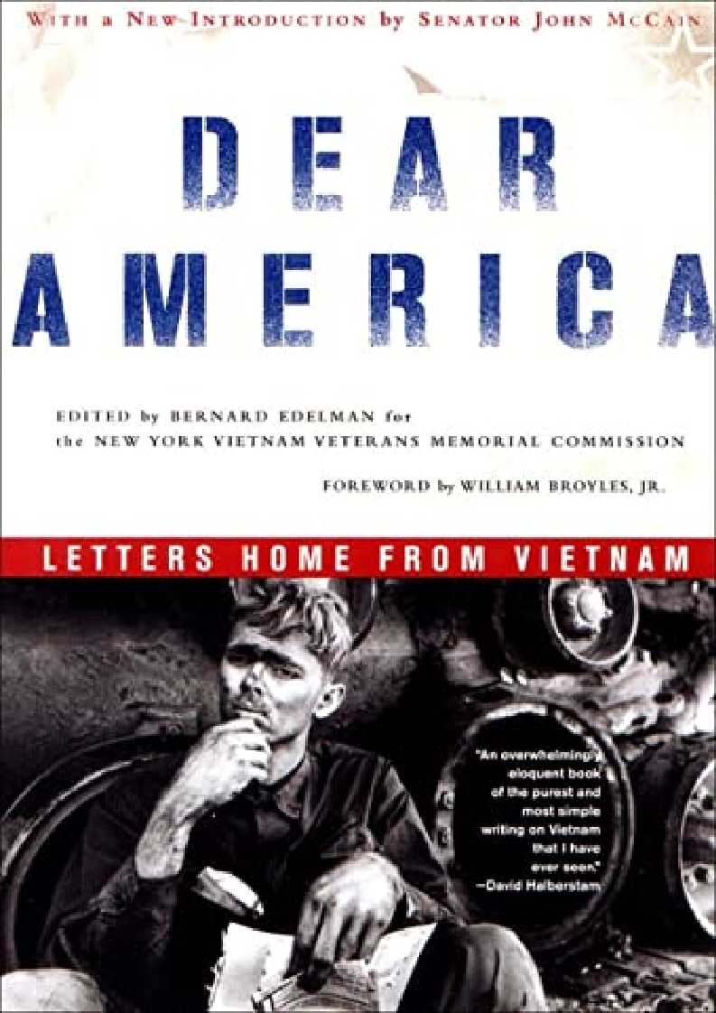  epub download Dear America Letters Home From Vietnam