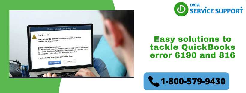 Easy solutions to tackle QuickBooks error 6190 and 816