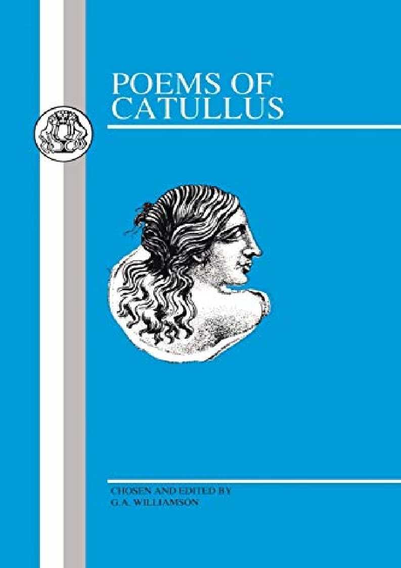 get [pDf] ‹download› Catullus: Poems (Latin Texts)