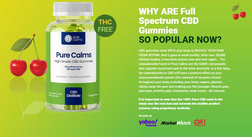 Pure Calms CBD Gummies - (UK Reviews- Is It Worth Buying?) Uses, Side Effects, And More