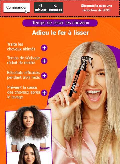 JustHair-Commentaires-prix-resultat-Serum-Services-Comment utilizer