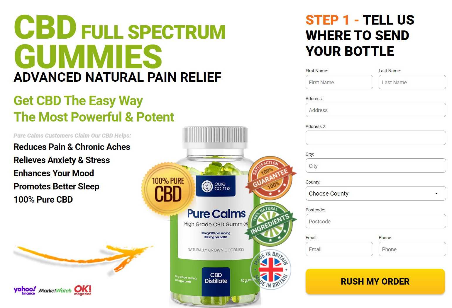 Pure Calms CBD Gummies UK Reviews, Working & Ingredients