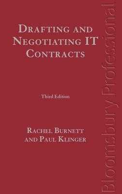 /) Drafting and Negotiating IT Contracts _)^ by Rachel Burnett