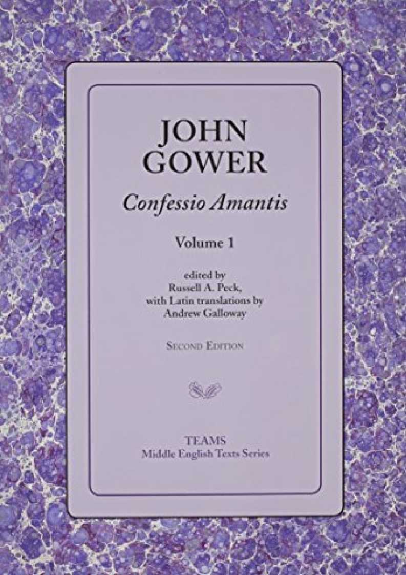 [ebook] ‹download› Confessio Amantis, Volume 1 (Middle English Texts)