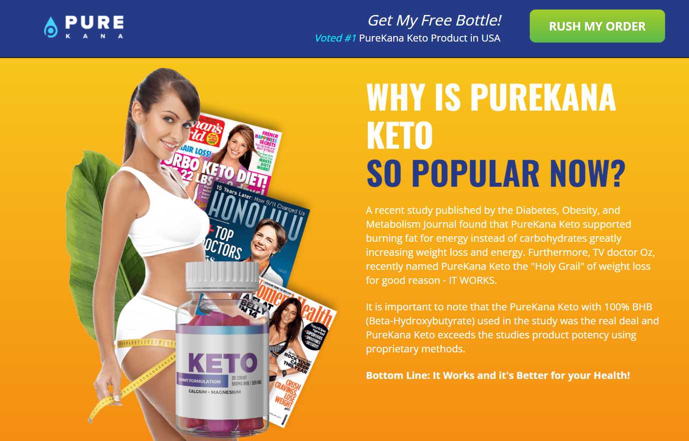 PureKana Keto Gummies Supplements and Herbs for Weight Loss Explained