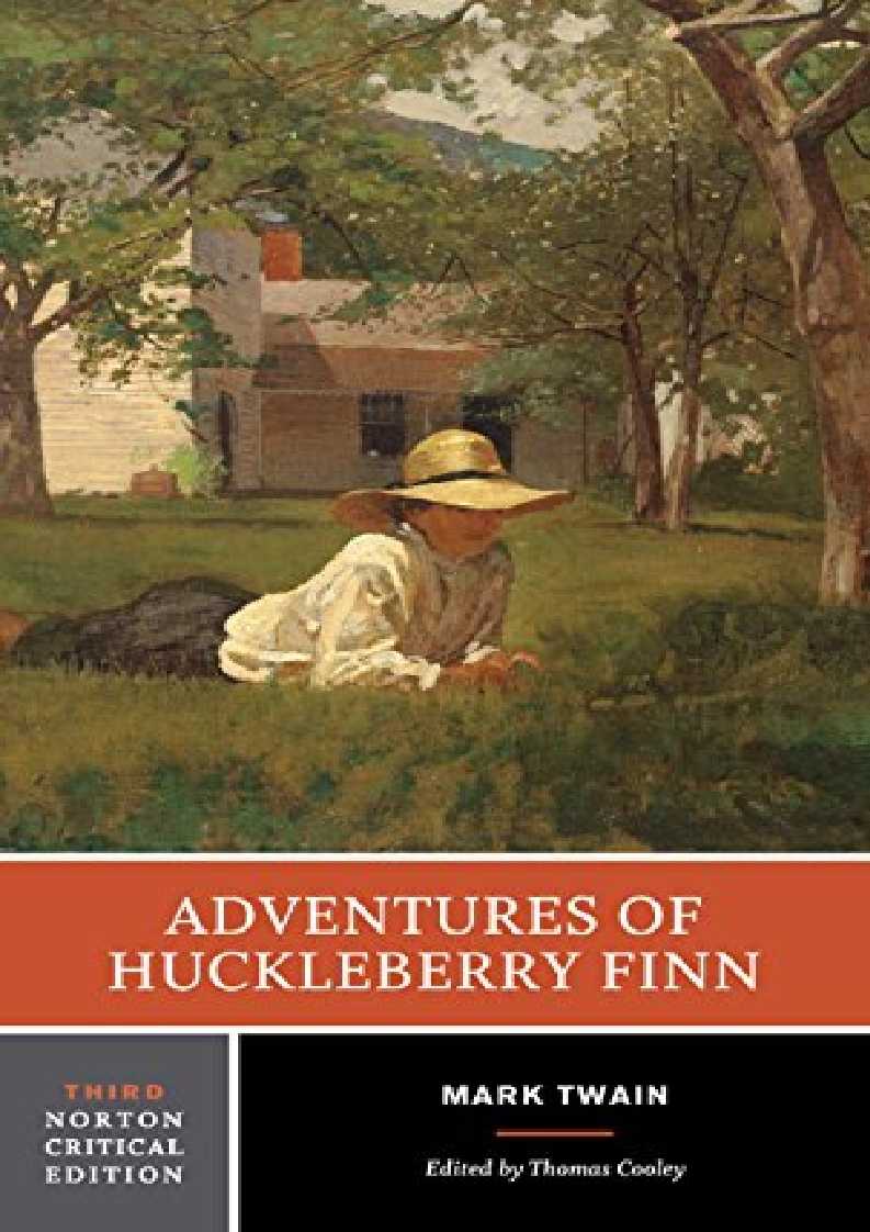 PDF EBOOK DOWNLOAD Adventures of Huckleberry Finn (Norton Critical ...