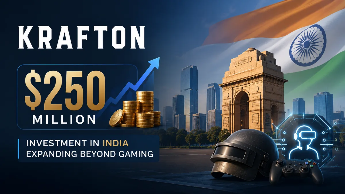 Krafton to Invest $250 Million More in India as It Expands Beyond Gaming | Bumppy